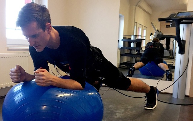 EMS, Training, fit, Muskelstimulation, Elektro-Myo-Stimulation, Florian Stein